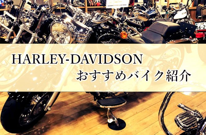 harley-davidsonのおすすめバイク紹介
